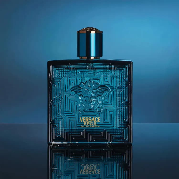 Versace Eros Eau de Parfum pour Homme | 100 mL (3.4 fl oz) | Lemon, Mint & Vanilla | Woody Aromatic
